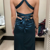 Charming Modest Sheath/Column V Neck Prom Dresses - Thumbnail 1
