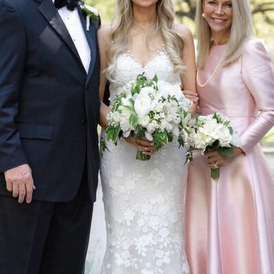 Elegant pink long sleeve mother of the bride/groom dress evening formal prom dress - Thumbnail 4