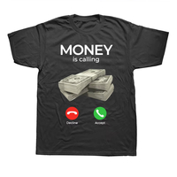 Free Shipping-MONEY IS CALLING TEE - Thumbnail 2
