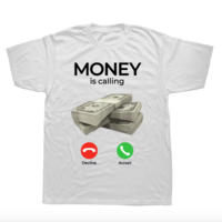 Free Shipping-MONEY IS CALLING TEE - Thumbnail 3