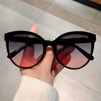 Big Cat Eye Sunglasses - Thumbnail 2