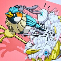 A3 Print by Dhani Barragan "SURVIVOR BIRD I"  - Thumbnail 4