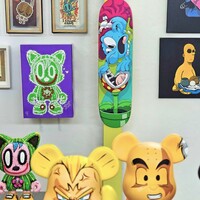 Art Skateboard by Dhani Barragan "The Secret Garden"  - Thumbnail 8