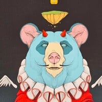 A3 Print by Dhani Barragan "THE DEVOURER"  - Thumbnail 1