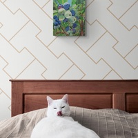 "Blueberries" Acrylic painting on 11 x 14 inch stretched canvas, Original artwork by N.E.Thompson - Thumbnail 9