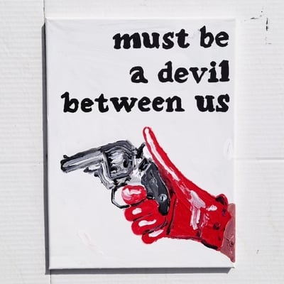 HEY (must be a devil between us)