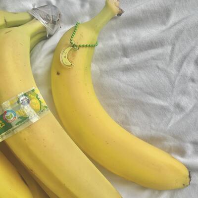 Banana mini acrylic charm