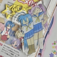 konata & kagami acrylic charm - Thumbnail 2