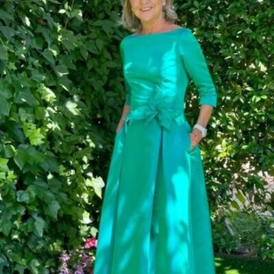 Copy of elegant sheath lace tea-length mother of the bride/groom dress evening formal prom dress