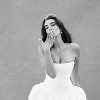 Sexy Short Wedding Dress Bridal Dress Bridal Gown - Thumbnail 1