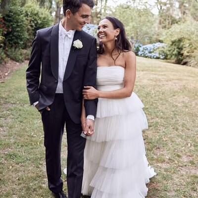 Tiered sheath wedding dress bridal dress bridal gown