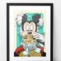 A3 Print by Dhani Barragan "Deconstructed MICKEY eats RAMEN" -1
