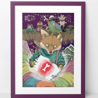 A3 Print by Dhani Barragan "Toy Maker"  - Thumbnail 4