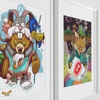 A3 Print by Dhani Barragan "SURVIVOR TEDDY BEAR"  - Thumbnail 9