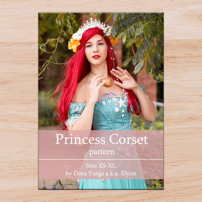 Princess Corset Pattern (XS-XL) PDF