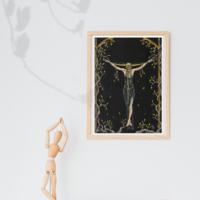 Elden Ring signed art print Queen Marika the Eternal  - Thumbnail 1