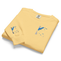 Unisex garment-dyed sweatshirt - Blue Birds - Thumbnail 27