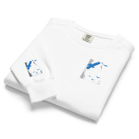 Unisex garment-dyed sweatshirt - Blue Birds - Thumbnail 30
