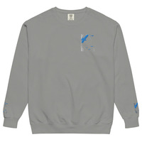 Unisex garment-dyed sweatshirt - Blue Birds - Thumbnail 38