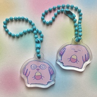 chansey mini acrylic charm - Thumbnail 1
