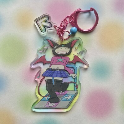 Devil zukin ddr acrylic charm
