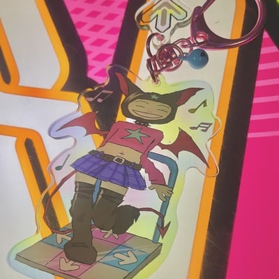 Devil zukin ddr acrylic charm