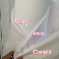 Lovely Mini Wedding Gown with Beads Pearls Bodice - Thumbnail 3