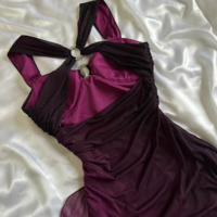Charming Sweetheart Low Back Wine Red Prom Dresses - Thumbnail 2