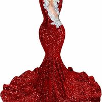 V-Neck Formal Dress, Evening Dress,Prom Gowns,Prom Dresses Z97 - Thumbnail 1