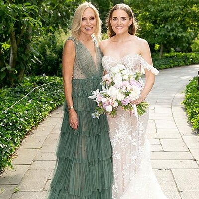 Elegant sequins green tiered mother of the bride/groom dress evening formal prom dress