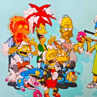 A3 Print by Dhani Barragan "Deconstructed SPRINGFIELD"  - Thumbnail 1