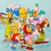 A3 Print by Dhani Barragan "Deconstructed SPRINGFIELD"  - Thumbnail 2