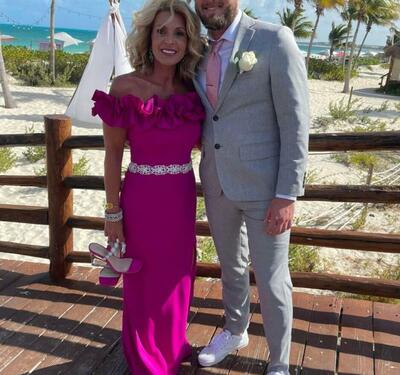 Elegant Sheath Hot Pink Fuchsia Mother of the Bride/Groom Dress Evening Formal Prom Dress