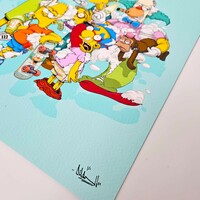 A3 Print by Dhani Barragan "Deconstructed SPRINGFIELD"  - Thumbnail 3