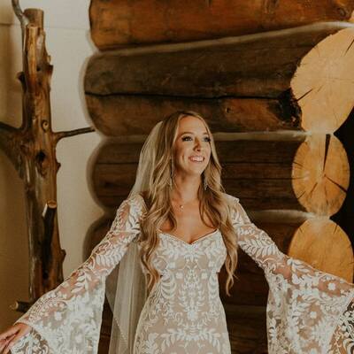 Sexy mermaid boho lace wedding dress bridal dress bridal gown