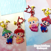 Mario matching keychains - Thumbnail 1