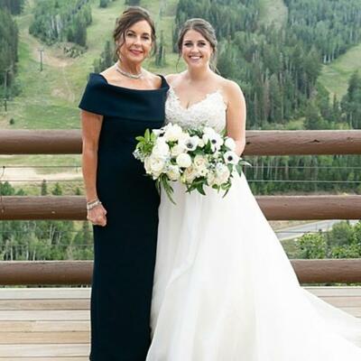 Elegant sheath navy blue mother of the bride/groom dress evening formal prom dress