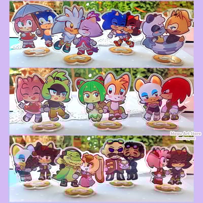 Sonic couples standees
