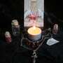 Vampire Ankh and Blood Drop Necklace Set-2