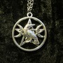 Celtic Crows and Pentacles Necklaces-3