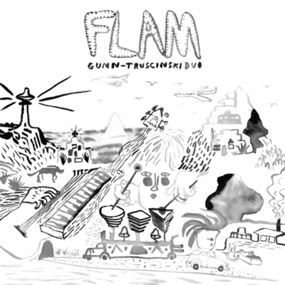 Gunn-truscinski duo - flam (transparent pink vinyl)
