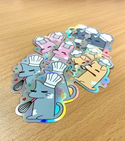 Bakers sticker set