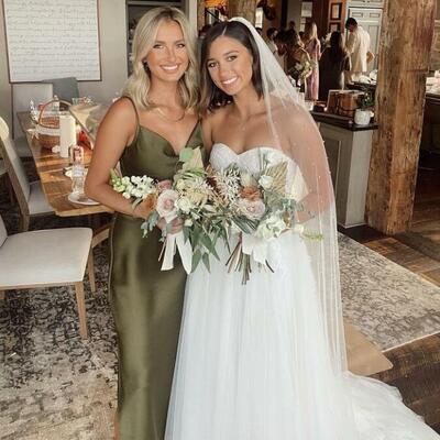 Sexy oliver a line mother of the bride/groom dress evening formal prom dress