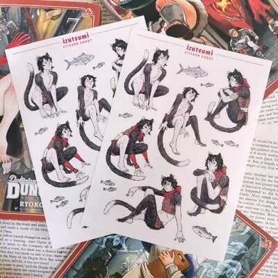 Izutsumi sticker sheet
