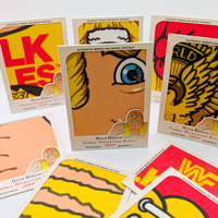 Hulk Hogan Wrestling Buddy Custom Relic Swatch Trading Card - Thumbnail 1