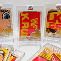 Hulk Hogan Wrestling Buddy Custom Relic Swatch Trading Card - Thumbnail 2