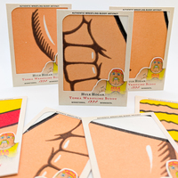 Hulk Hogan Wrestling Buddy Custom Relic Swatch Trading Card - Thumbnail 5