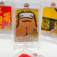 Hulk Hogan Wrestling Buddy Custom Relic Swatch Trading Card - Thumbnail 4