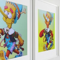  A3 LENTICULAR 2 Images-1 Print. Changes as You Move! by Dhani Barragan "BAROCCHIO"  - Thumbnail 1