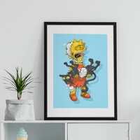 A3 Print by Dhani Barragan “Lisa Deconstructed”  - Thumbnail 2